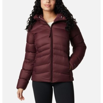 Columbia Jas Dames, Autumn Park Down Hooded Bordeaux, 27ZXQSGDU